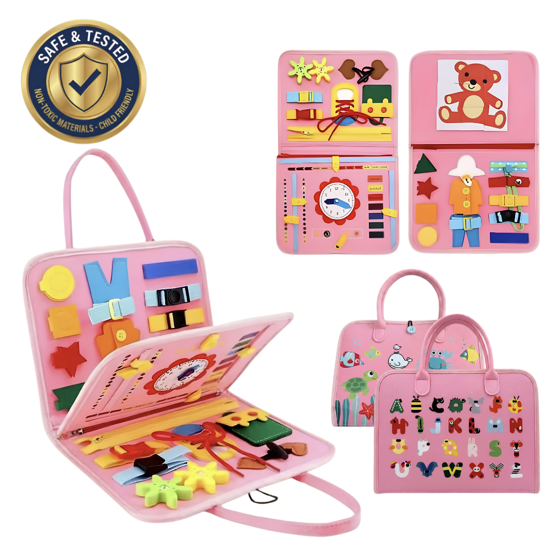 Tobi Board™ | Tablero Montessori 4 en 1