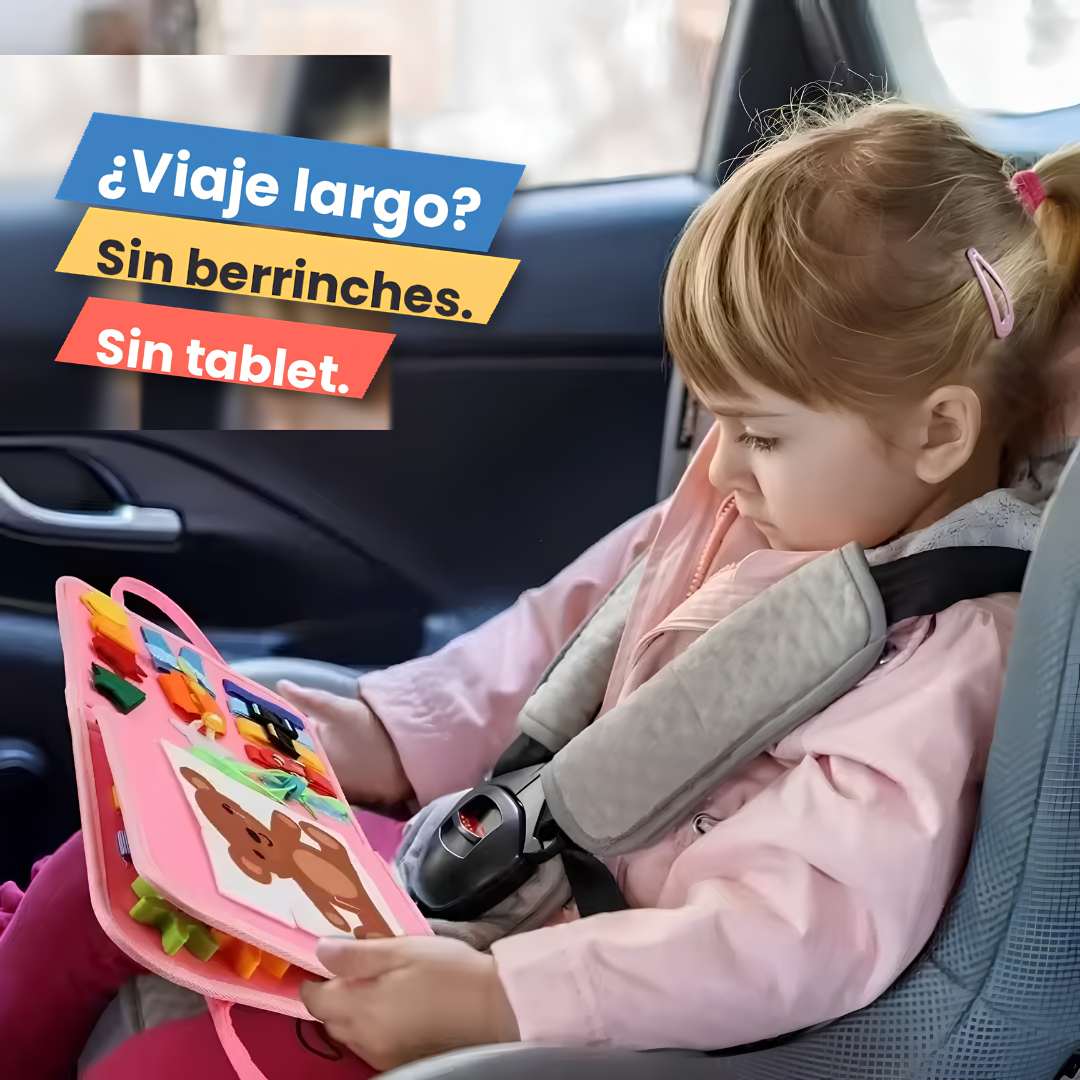 Tobi Board™ | Tablero Montessori 4 en 1